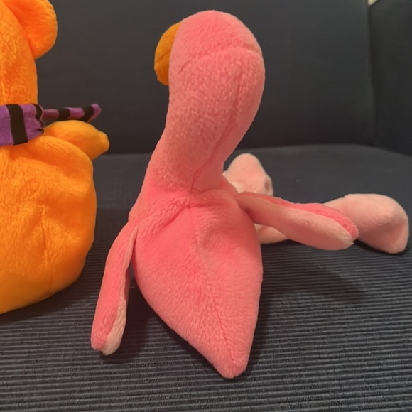 Harry Potter TY beanie baby Neon collectible ghost Bear pink flamingo - Picture 8 of 13